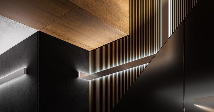 LED Profil mit indirekte Beleuchtung von 1A-Ledshop